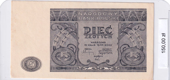 1946 - Polska - 5 Złotych