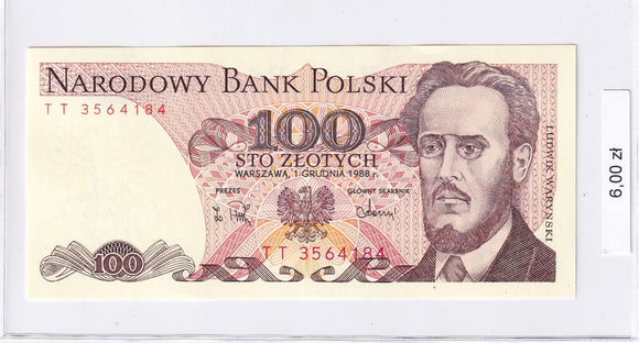 1988 - Polska - 100 Złotych <br> TT 3564184