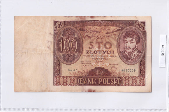 1932 - Polska - 100 Złotych <br> AZ. 4693259