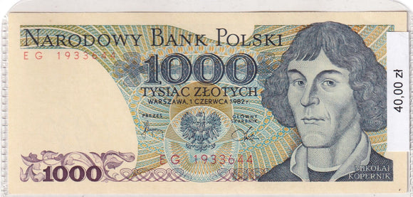 1982 - Polska - 1000 Złotych <br> EG 1933644