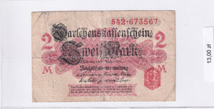 1914 - Niemcy - 2 Marki <br> 542. 673567