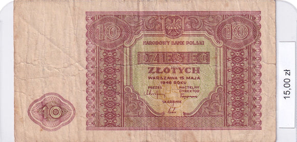 1946 - Polska - 10 Złotych