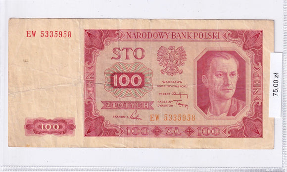 1948 - Polska - 100 Złotych <br> EW 5335958