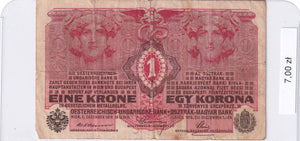 1916 - Austria - 1 Korona <br> 57036