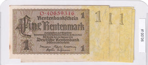 1937 - Niemcy - Zestaw - 1 Marka (6 sztuk) <br> O*40659316-O*40659321