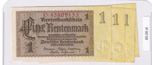 1937 - Niemcy - Zestaw - 1 Marka (5 sztuk) <br> O*45809153-O*45809157