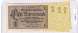 1937 - Niemcy - Zestaw - 1 Marka (5 sztuk) <br> O*45809153-O*45809157