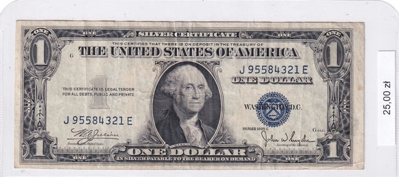 1935 - USA - 1 Dolar <br> J95584321E