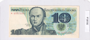 1982 - Polska - 10 Złotych <br> A 6057696