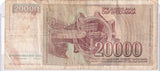 1987 - Jugosławia - 20000 Dinarów <br> AG 9324176