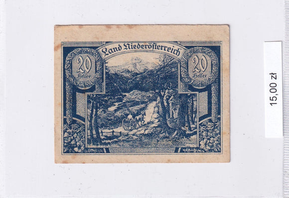 1920 - Austria - 20 Heller