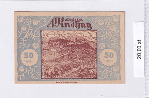1920 - Austria - 50 Heller