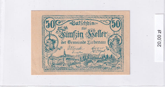 1920 - Austria - 50 Heller