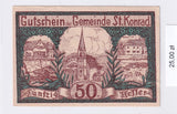1920 - Austria - 50 Heller
