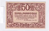 1920 - Austria - 50 Heller