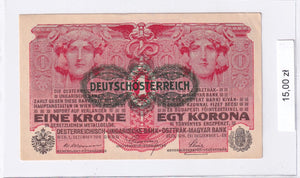 1916 - Austria - 1 Korona <br> 420552