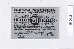 1919 - Austria - 20 Heller