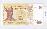 2013 - Mołdawia - 1 Leu <br> 948579