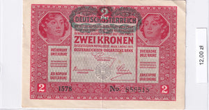 1917 - Austria - 2 Korony <br> 858515