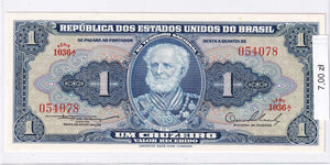 1954-1958 - Brazylia - 1 Cruzeiro <br> 54078