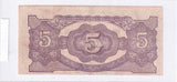 1942-1945 - Malezja - 5 Dolarów <br> MK