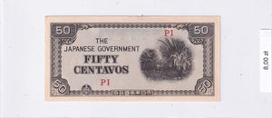1942 - Filipiny - 50 Centavos <br> PI