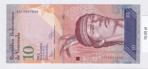 2014 - Wenezuela - 10 Boliwarów <br> AA10857696
