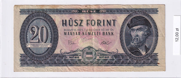 1975 - Węgry - 20 Forint <br> C684094054