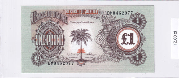 1968-1969 - Biafra - 1 Funt <br> DM0462077