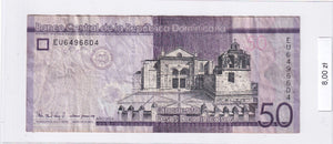 2016 - Dominikana - 50 Pesos <br> EU6496604