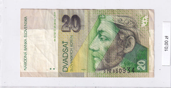 2004 - Słowacja - 20 Koron <br> S72860934