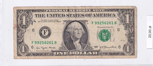1977 - USA - 1 Dolar <br> F99256261B