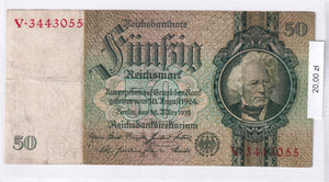 1933 - Niemcy - 50 Marek <br> V.3443055