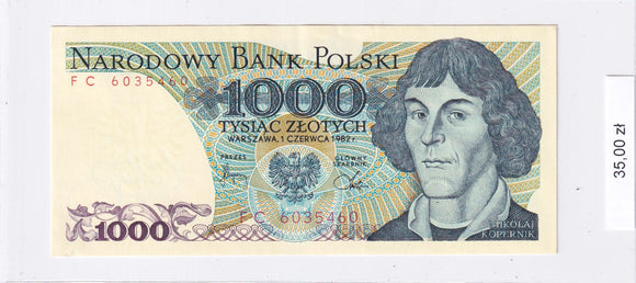 1982 - Polska - 1000 Złotych <br> FC6035460