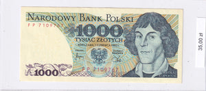 1982 - Polska - 1000 Złotych <br> FP7109767