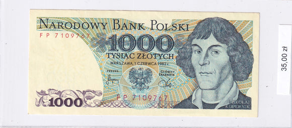 1982 - Polska - 1000 Złotych <br> FP7109767
