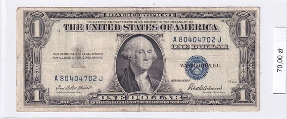 1935 - USA - 1 Dolar <br> A80404702J