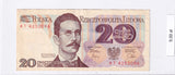 1982 - Polska - 20 Złotych <br> AT4252096