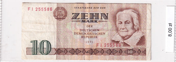 1971 - Niemcy - 10 Marek <br> FI255586