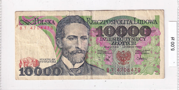1988 - Polska - 10000 Złotych <br> BT4706470