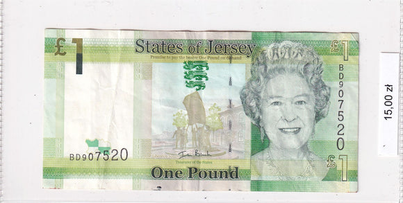 2010 - Jersey - 1 Funt <br> BD907520