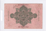 1910 - Niemcy - 50 Marek <br> A.5801583