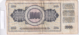1981 - Jugosławia - 1000 Dinarów <br> CU7869671