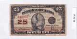1923 - Kanada - 25 Centów <br> 240255