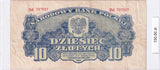 1944 - Polska - 10 Złotych <br> Dd727027