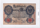 1907 - Niemcy - 20 Marek <br> B.3097787