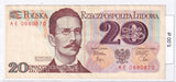 1982 - Polska - 20 Złotych <br> AE0880870