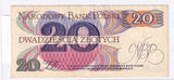 1982 - Polska - 20 Złotych <br> AE0880870