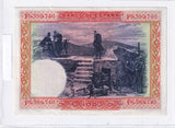 1925 - Hiszpania - 100 Pesetas <br> F6,389,740