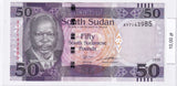 2019 - Sudan Południowy - 50 Funtów <br> AY7143985